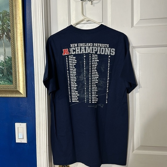 NWT Majestic American Football Conference New England Patriots Champion T-Shirt - Picture 7 of 10